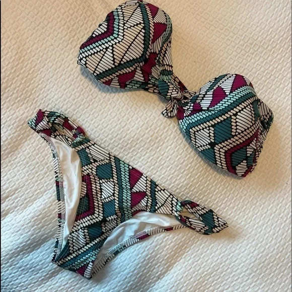 I*space Bikini Set, Multi colors print - Picture 4 of 16